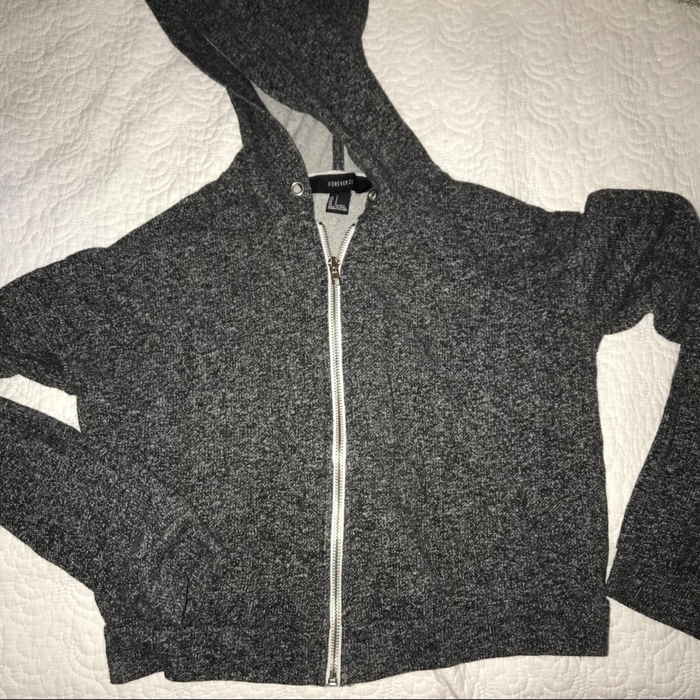 Gray hoodie
